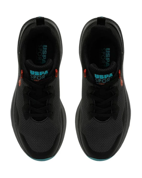U.s. Polo Assn. Florin Wmn 4Fx (36-40) Siyah-Turkuaz-Kırmızı Koşu&Antrenman Ayakkabı - 6