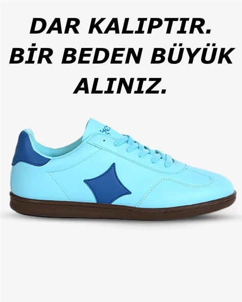 Geste Kadın Mavi Sneaker Ayakkabı - 6