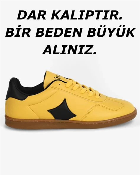 Geste Kadın Sarı Sneaker Ayakkabı - 6