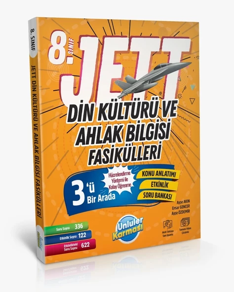 Ünlüler Karması 8. Sınıf Jett Din Kültürü ve Ahlak Bilgisi Fasikülleri