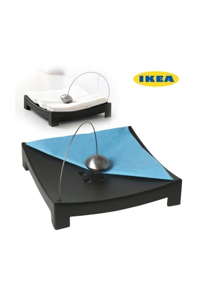 IKEA Knyck Dekoratif Peçetelik Topuzlu Ağırlıklı 22x22 cm - 2