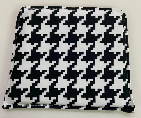 Knsz sırt minderi 1 li mazlum kono kumaş cırtlı tel sandalyesi sırtı için ürün görseli 1