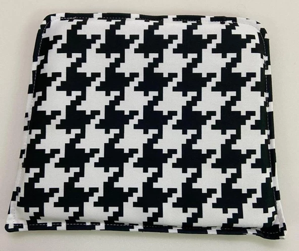 Knsz sırt minderi 1 li mazlum kono kumaş cırtlı tel sandalyesi sırtı için - Resim 2