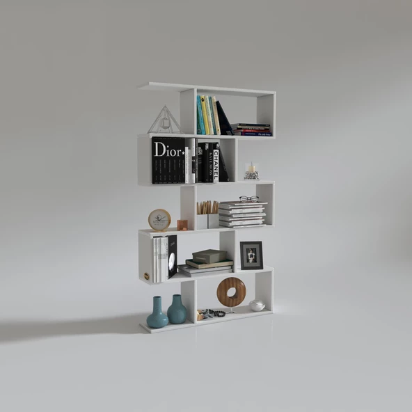 Kenzlife kitaplık firuze 150*090*20 byz duvar rafı - 2