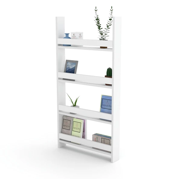 Kenzlife kitaplık fernur 120*060*10 byz duvar rafı