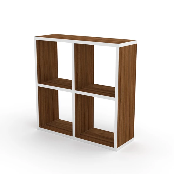 Kenzlife kitaplık gülbin 060*060*20 cvz duvar rafı - Resim 3