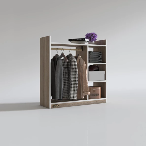Kenzlife giysi dolabı turabi 090*090*30 crd - Resim 2