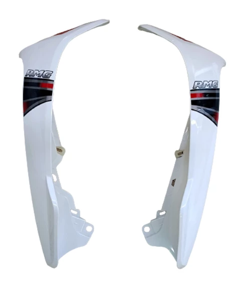 MOTOGUSTO SPARK SAĞ SOL DIŞ DİZLİK TAKIM BEYAZ ORJİNAL ürün görseli