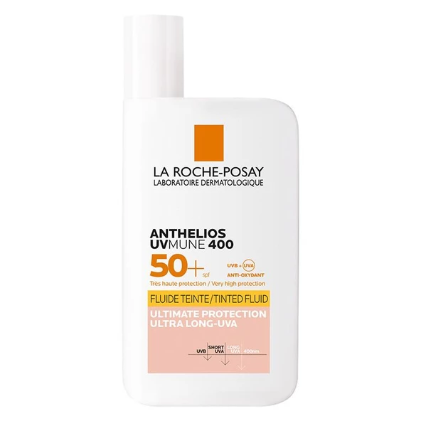 La Roche Posay Anthelios Uvmune Fluid Güneş Kremi SPF50+ 50 ml - Tinted