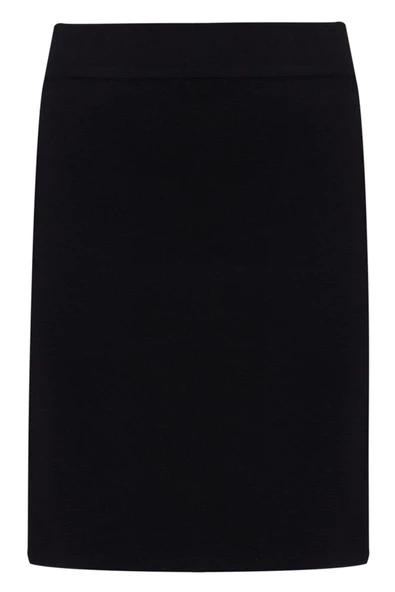 Peraluna EVA SKIRT Kadın Triko Mini Etek - Siyah - 8