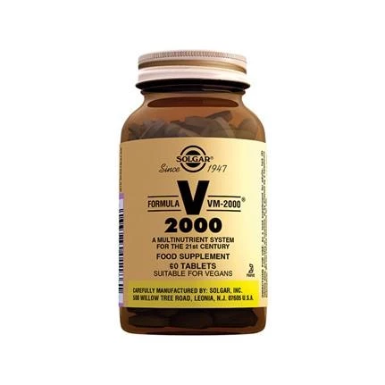 Solgar VM 2000 Multivitamin 60 Tablet