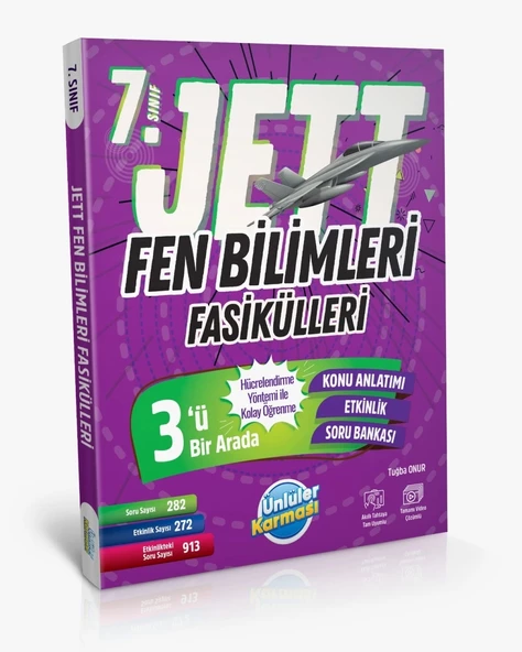 Ünlüler Karması 7. Sınıf Jett Fen Bilimleri Fasikülleri