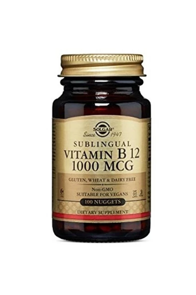 Solgar Vitamin B12 1000 mcg 100 Tablet