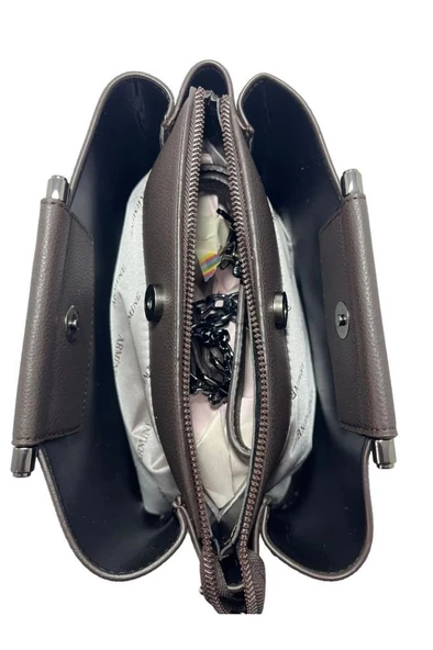 Armine 223 Yılan Desenli Omuz Askılı Kadın Çanta - 5