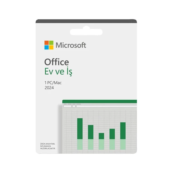 Microsoft Office 2024 Ev ve Iş Türkçe Esd EP2-06609 Ömür Boyu Elektronik Lisans