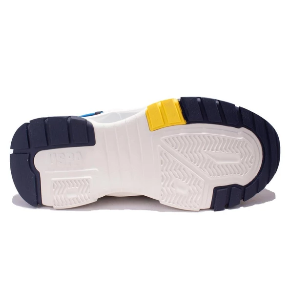 U.s Polo Assn Vıncent Gri Mavi Ortopedik Günlük Erkek Spor Ayakkabı - 4