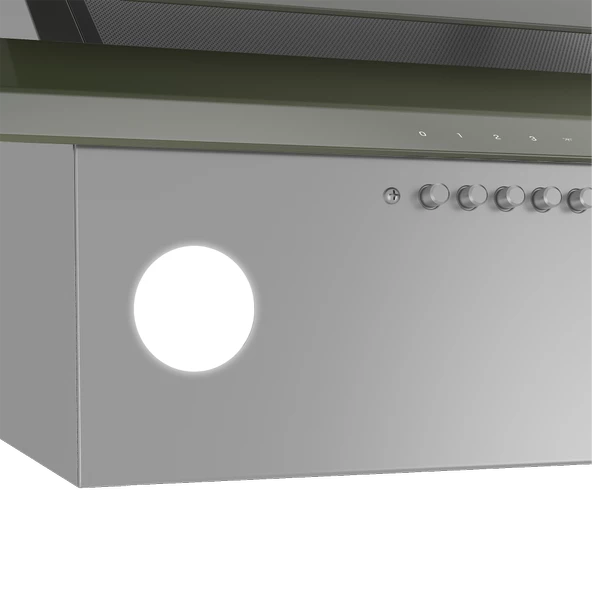 Beko BDE 6050 G Gri Duvar Tipi Davlumbaz - Resim 4