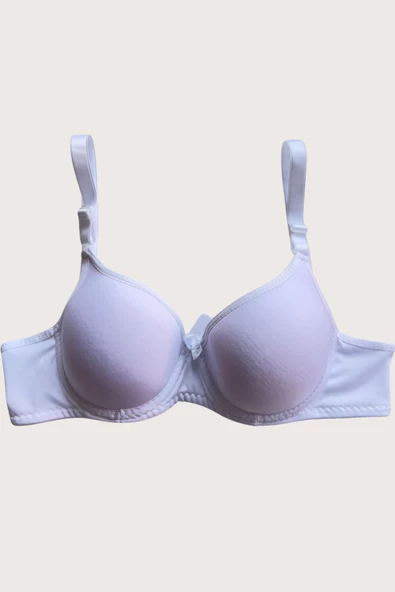 Shopidik  Mikro Kumaş İçi Boş Balenli Günlük Tek Desteksiz Sütyen - 6