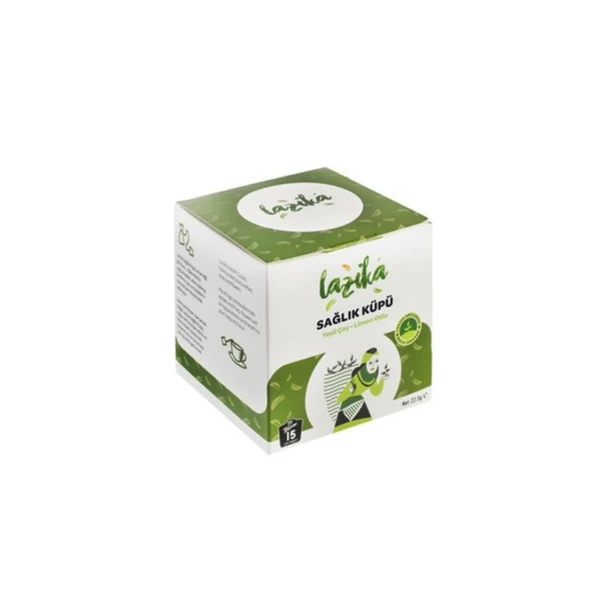Lazika Sağlık Küpü Yeşil Çay Limon Otu 37.5 gr