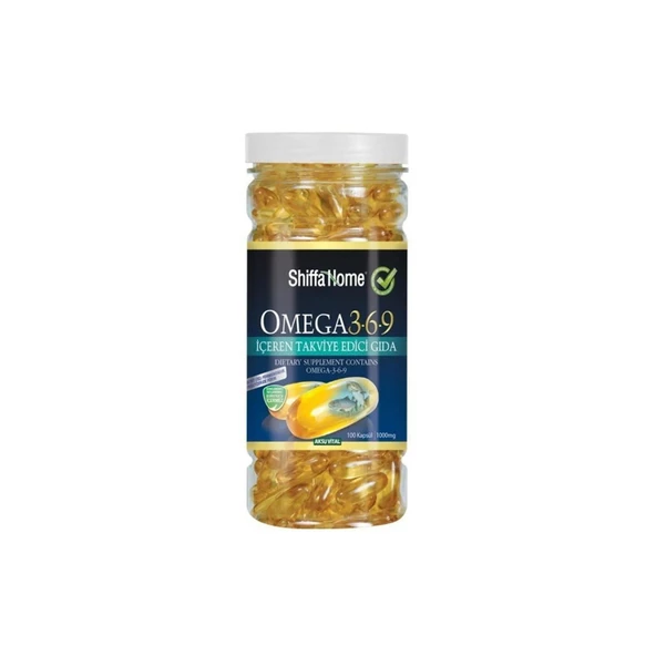 Shiffa Home Omega-3-6-9 100 Kapsül