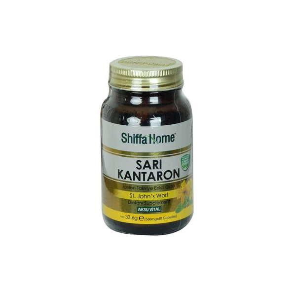 Shiffa Home Sarı Kantaron Yağı 60 Kapsül ürün görseli 1