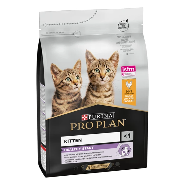 Pro Plan Kitten Tavuklu Yavru Kedi Maması 10 Kg