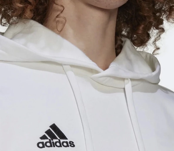 Adidas Entrada 22 Sweat Hoodie Erkek Futbol Sweatshirts - 4