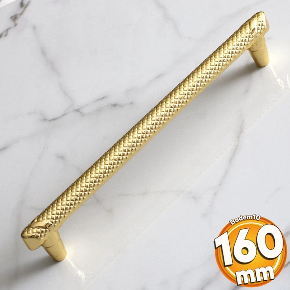 Dekor 160 mm Altın Metal Kulp Mobilya Mutfak Çekmece Dolabı Dolap Kapak Kulpları Kulbu Kulpu 16 cm