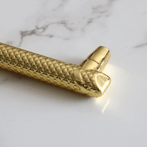 Dekor 160 mm Altın Metal Kulp Mobilya Mutfak Çekmece Dolabı Dolap Kapak Kulpları Kulbu Kulpu 16 cm - 6