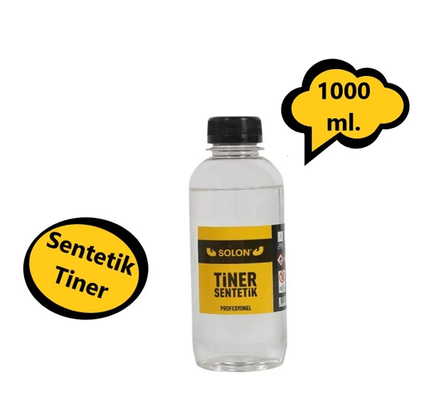 Sentetik Tiner 1000 Ml.