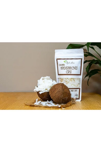Şeker Ilavesiz Organik Hindistan Cevizi Cipsi 90 gr - 4