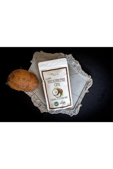 Şeker Ilavesiz Organik Hindistan Cevizi Cipsi 90 gr - 2