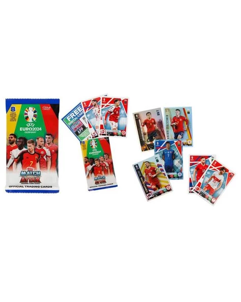 UEFA Euro 2024 Almanya Match Attax Trading Kart - 2