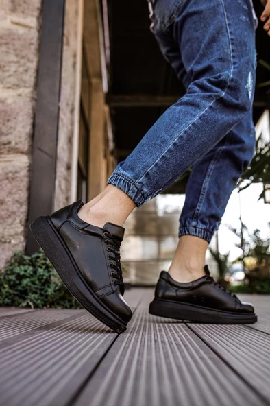 CH257 ST Erkek Ayakkabı SİYAH - Resim 3