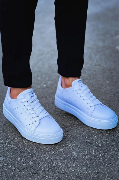 CH983 CBT Tennis Erkek Ayakkabı BEYAZ - Resim 3