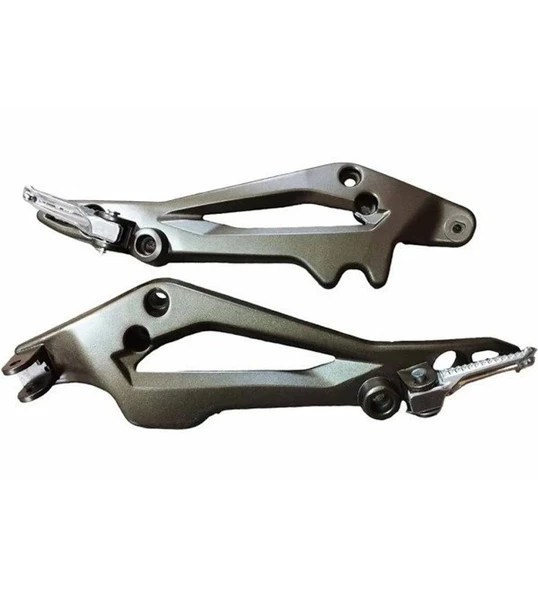 Mondial Drift L ,Kd 125F ,Kiden Basamak Braketi Takımı Sağ Sol ,Arka Basamaklar Dahil _Supermoto - Resim 2