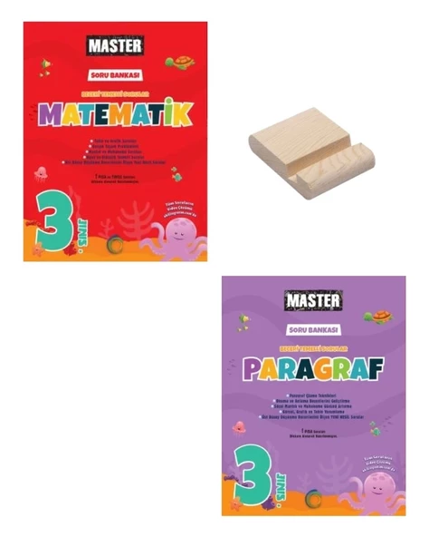 3. Sınıf Master Matematik ve Paragraf Soru Bankası