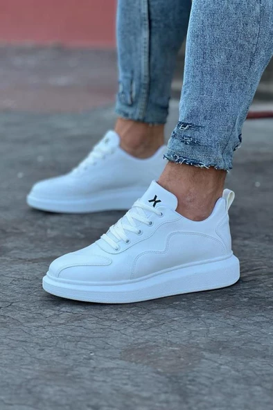 WG301 Beyaz Erkek Casual Ayakkabı