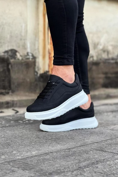 WG507 Siyah Erkek Ayakkabı - Resim 3