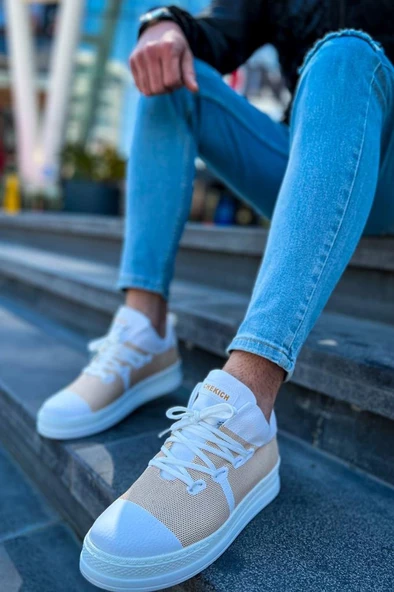 CH219 CBT Laser Erkek Ayakkabı BEYAZ - Resim 6