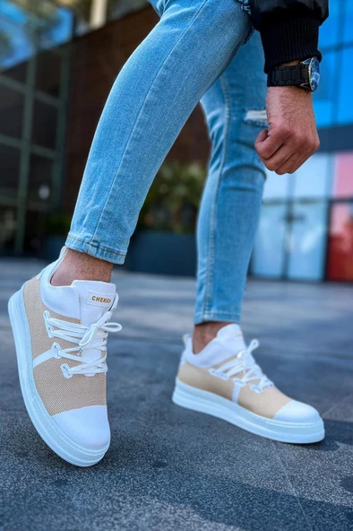 CH219 CBT Laser Erkek Ayakkabı BEYAZ - Resim 5