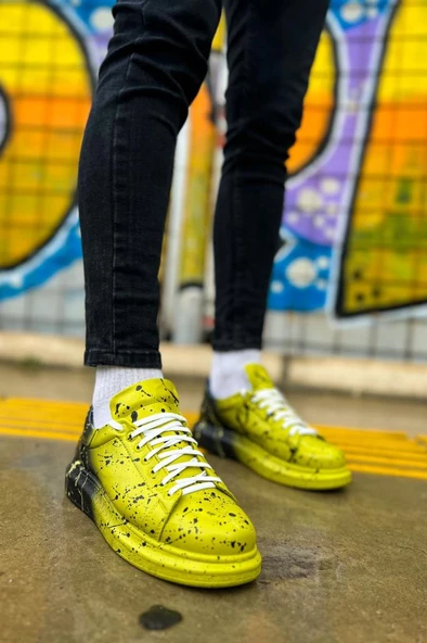 CH254 CBT Pittura Erkek Ayakkabı 546 YESIL SIYAH SPLUSH ürün görseli