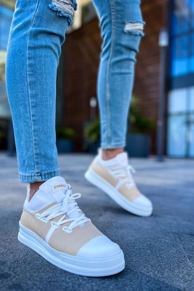 CH219 CBT Laser Erkek Ayakkabı BEYAZ - Resim 2