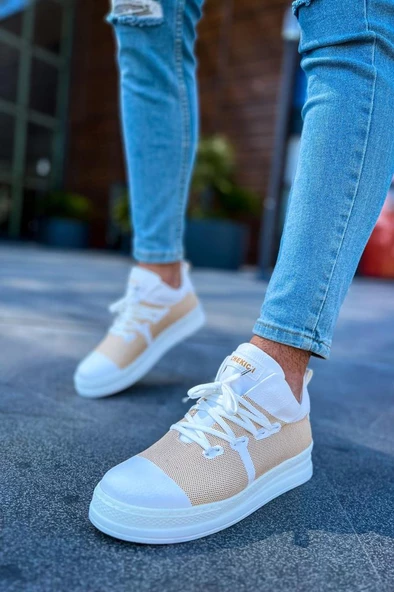 CH219 CBT Laser Erkek Ayakkabı BEYAZ - Resim 4