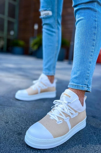 CH219 CBT Laser Erkek Ayakkabı BEYAZ - Resim 3