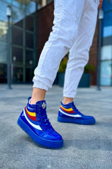 CH973 Majesty MT Erkek Bot LACIVERT - Resim 3