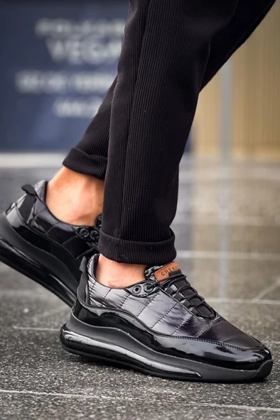 CH179 CST Sporty Runner Erkek Ayakkabı SIYAH - Resim 2