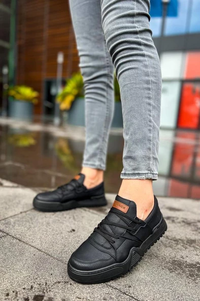 CH067 SST Erkek Ayakkabı SİYAH/SİYAH ürün görseli