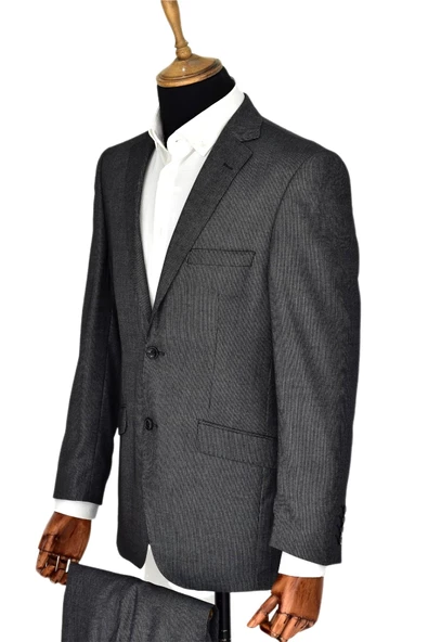 Erkek Füme Takım Elbise SR-5118-04 - Resim 4