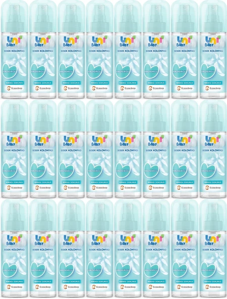 Uni Baby Bebek Kolonyası 150ML Nemlendiricili/Bebeksi Dokunuş (24 Lü Set)